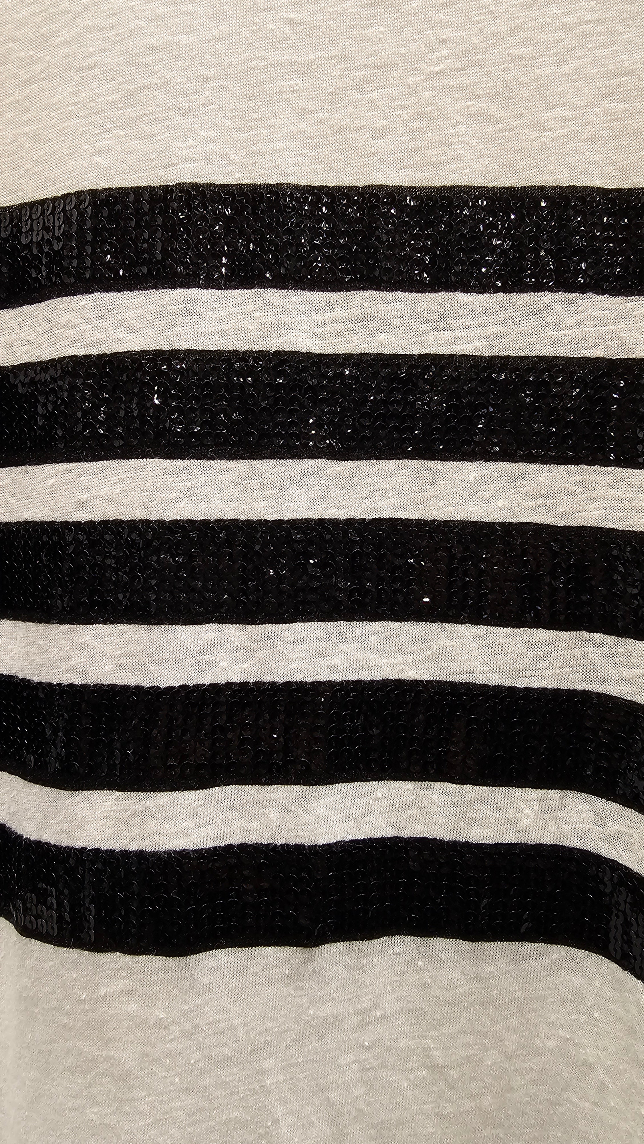 Verge Cream And Black Long Sleeve Top - 8 image 2