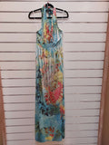 Multi Coloured Maxi Dress - S image 0