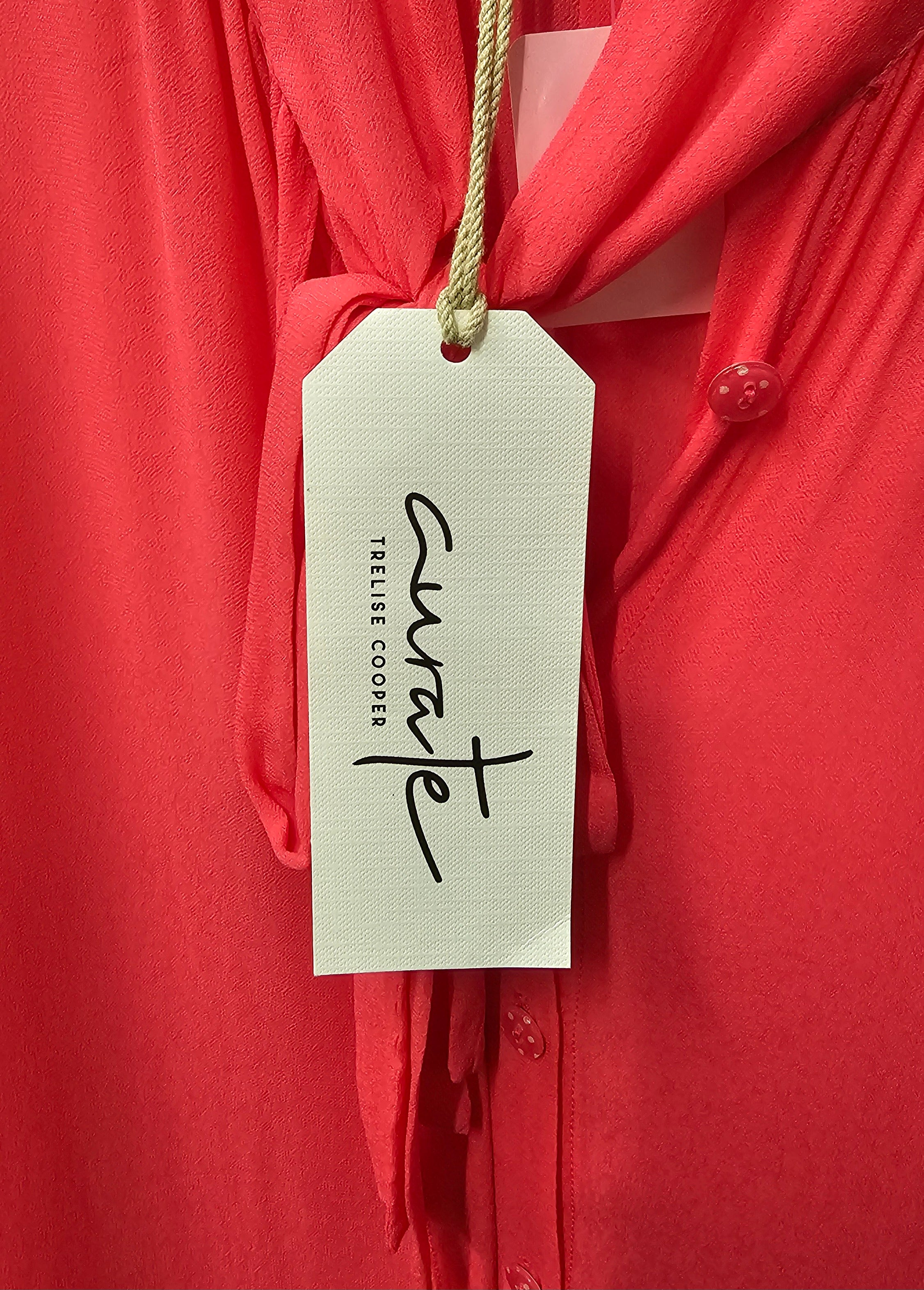 Trelise Cooper Long Sleeve Dress 100% Viscose - L image 4
