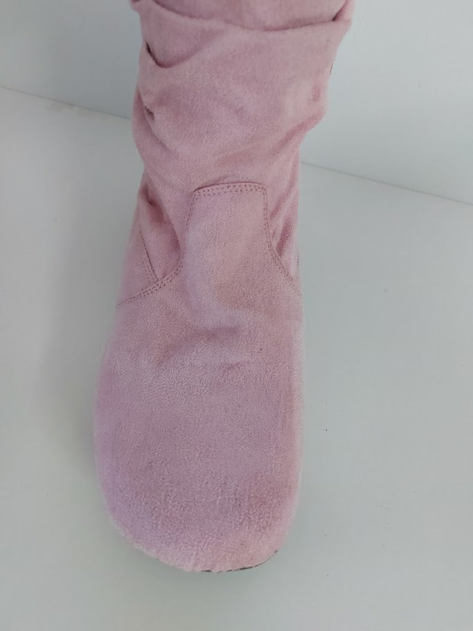 Pink Suede Boots - 40 image 1
