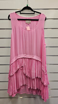 Trelise Cooper Pink Midi Dress 100% Viscose - XL image 0