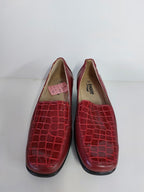 Image Red Pleather Slip On Shoe - 41 image 1