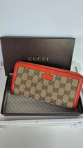Gucci Brown And Orange Wallet image 0