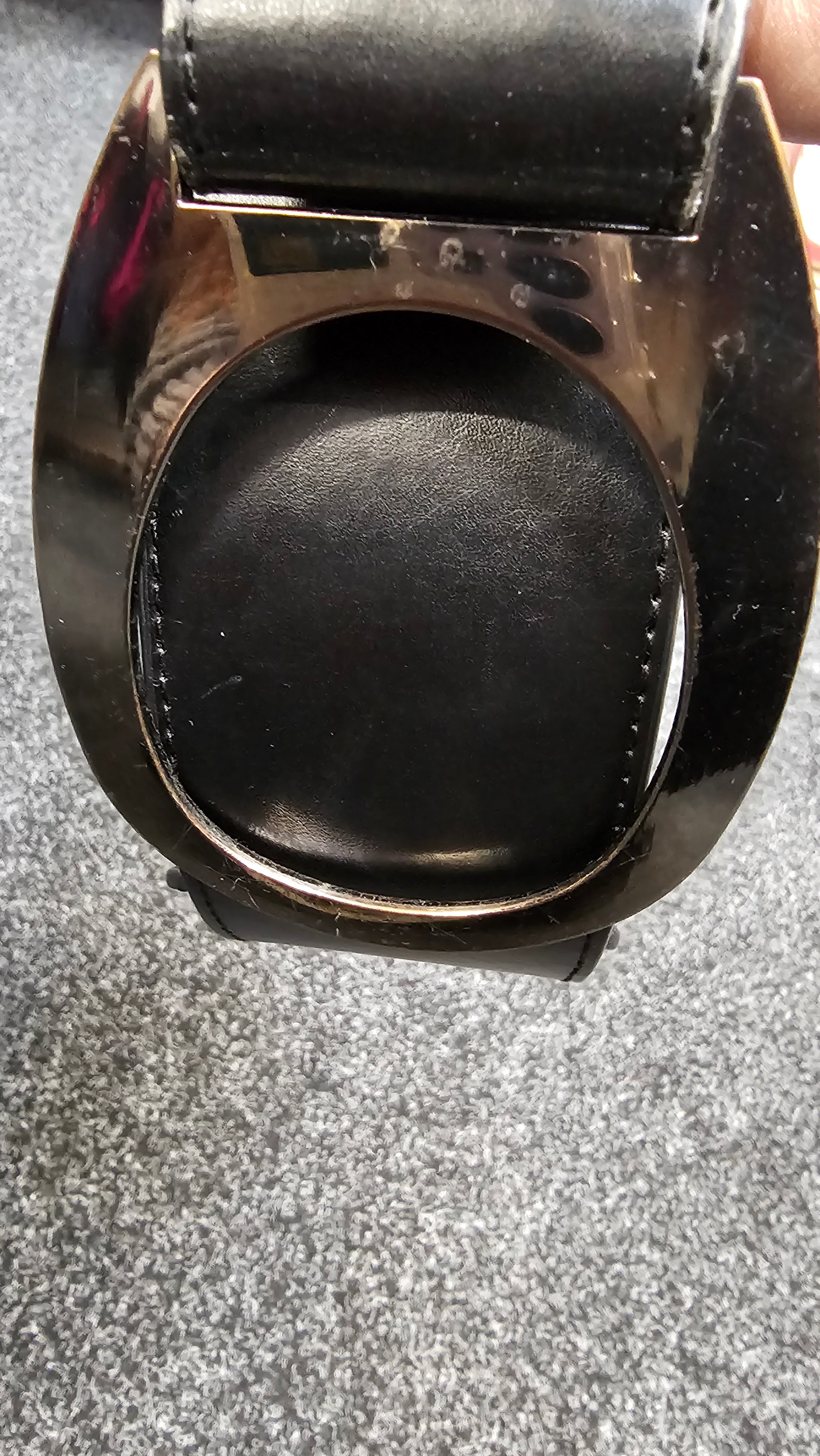 Paula Ryan Black Leather Belt - M image 1