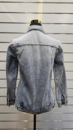 Switch Girls Denim Jacket, Cotton, And Viscose Blend - 12 image 2