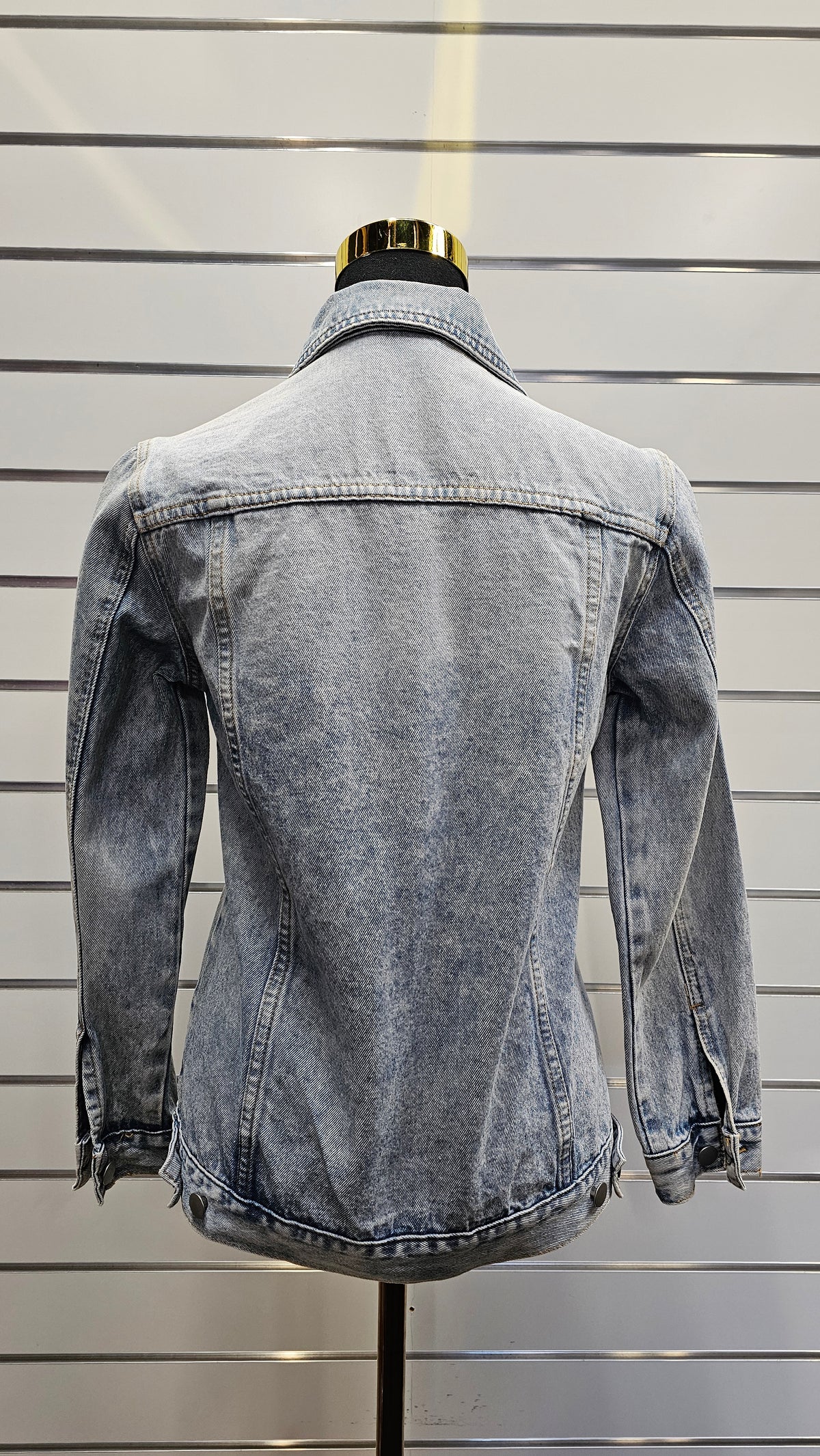 Switch Girls Denim Jacket, Cotton, And Viscose Blend - 12 image 2