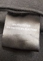 Verge Black Stretchy Pants With Zip In Hem - 16 image 3