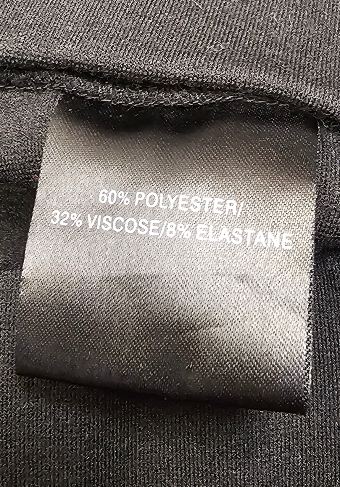 Verge Black Stretchy Pants With Zip In Hem - 16 image 3