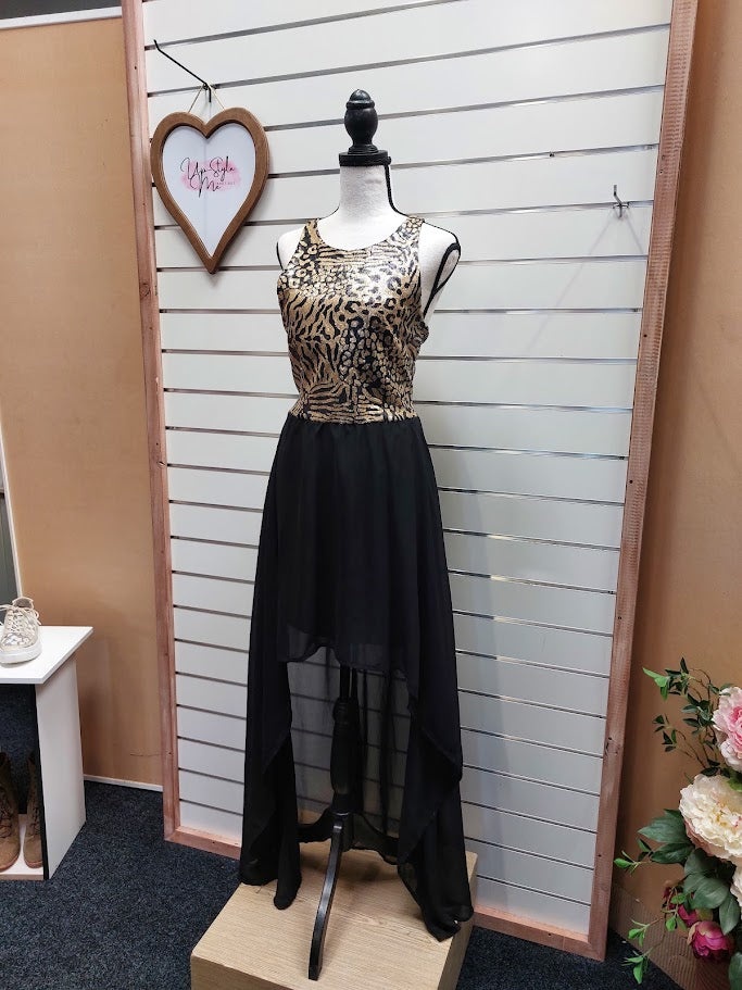 Garage Gold and Black Dress - 12 image 0