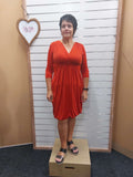 Joanna Morgan Red Dress - L image 0