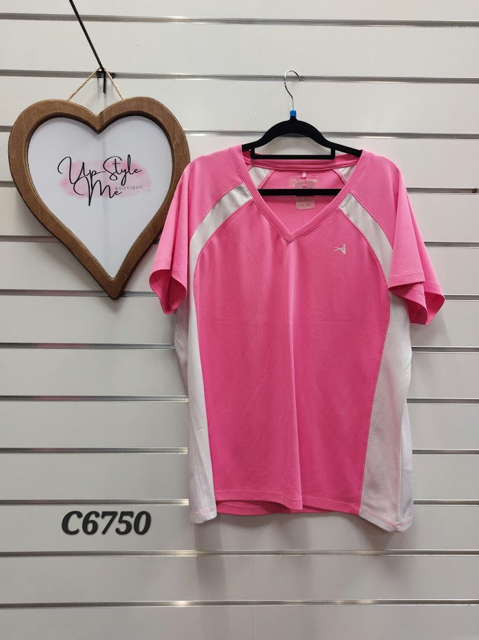Active Intent Pink Gym T-Shirt - 2XL image 0