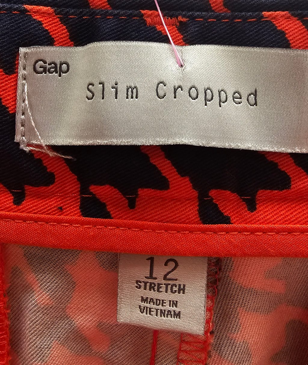 Gap Houndstooth Stretch Pants - 12  image 3