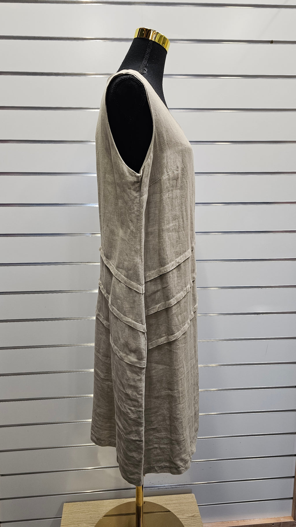 Del Sol 100% Linen Dress - L image 1