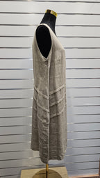 Del Sol 100% Linen Dress - L image 1