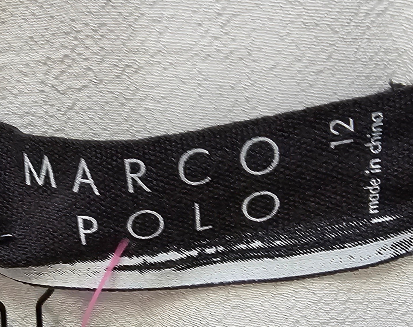 Marco Polo White Long Sleeve Blouse 100% Viscose - 12 image 3
