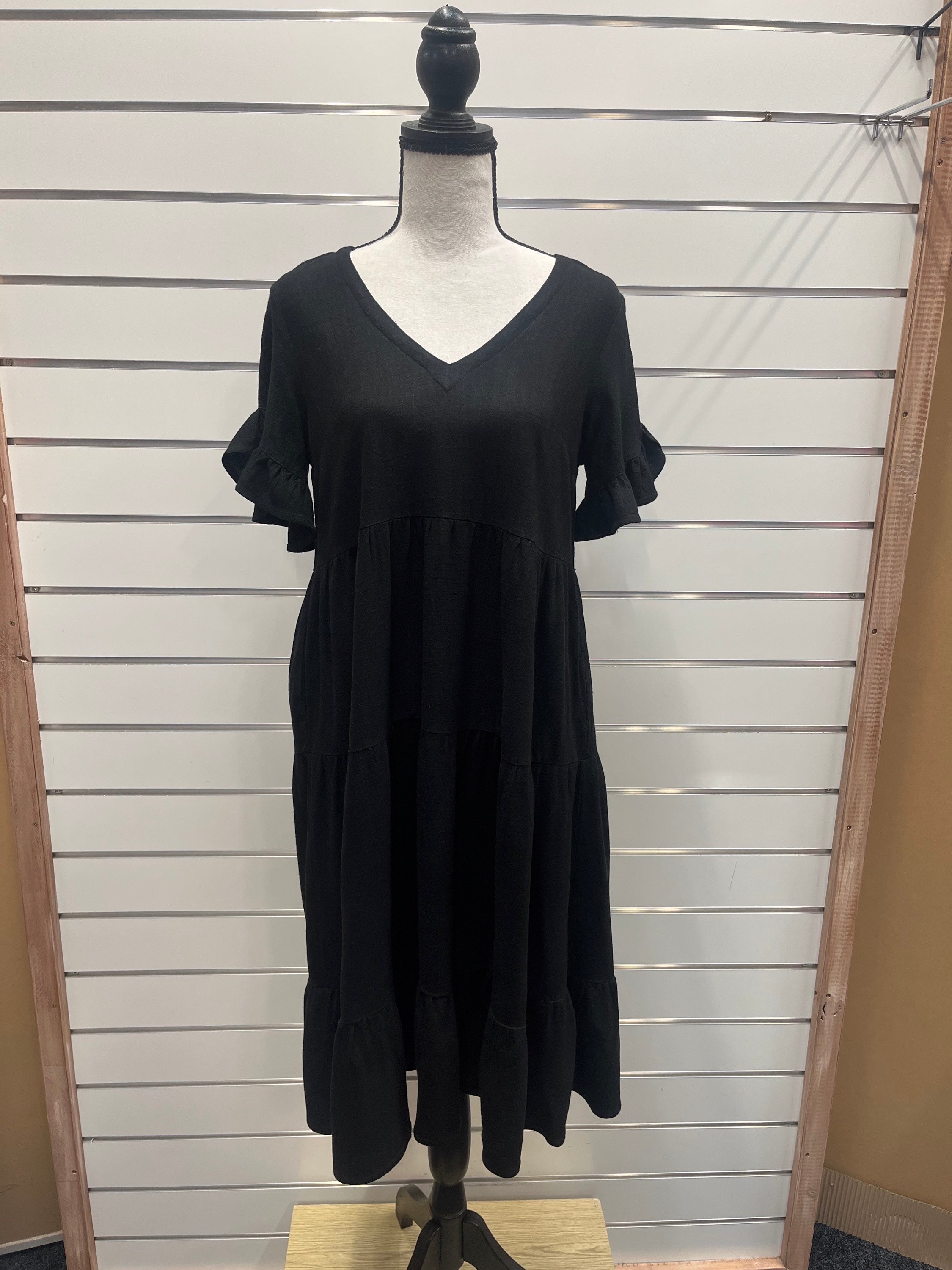 Vine Apparel Linen Dress - 8 image 0