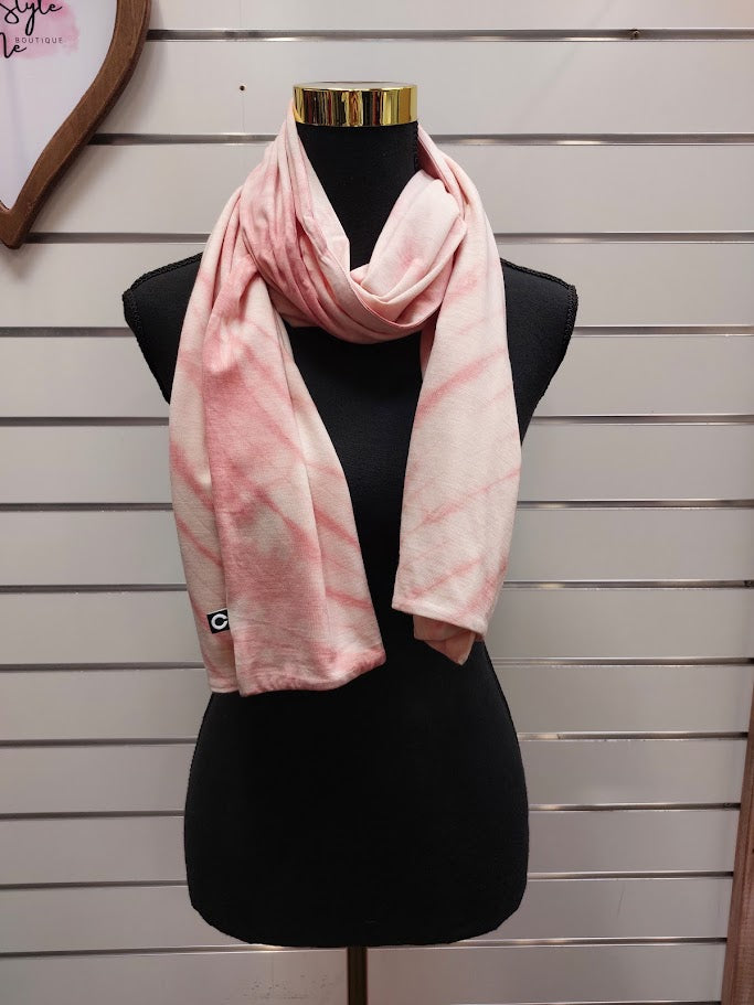 Pink Tie Die Scarf image 0