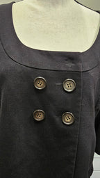 Cue Black Cropped Jacket - 10 image 3