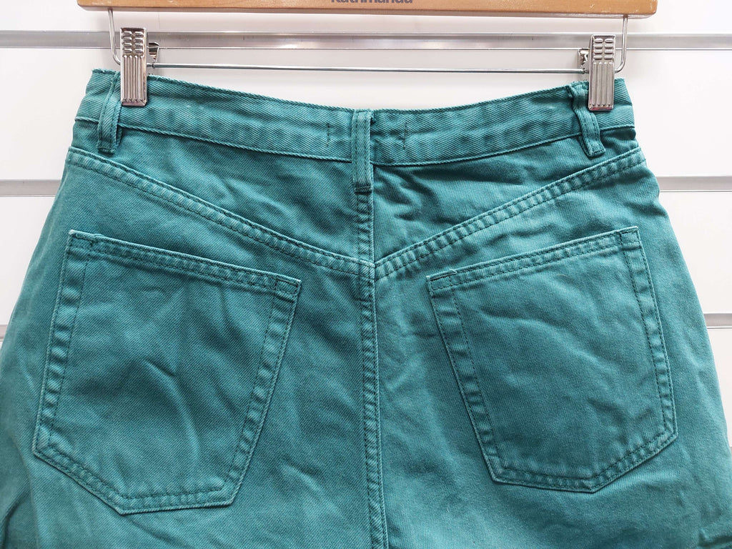 Glassons Green Denim Shorts - 10 image 1
