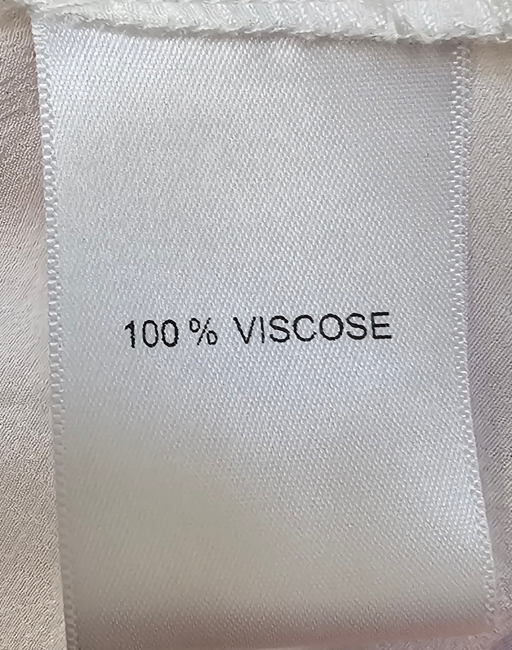 Marco Polo White Long Sleeve Blouse 100% Viscose - 12 image 4