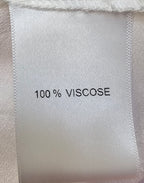 Marco Polo White Long Sleeve Blouse 100% Viscose - 12 image 4