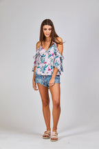 Augustine Ryan Top in Aryana Print - M image 0