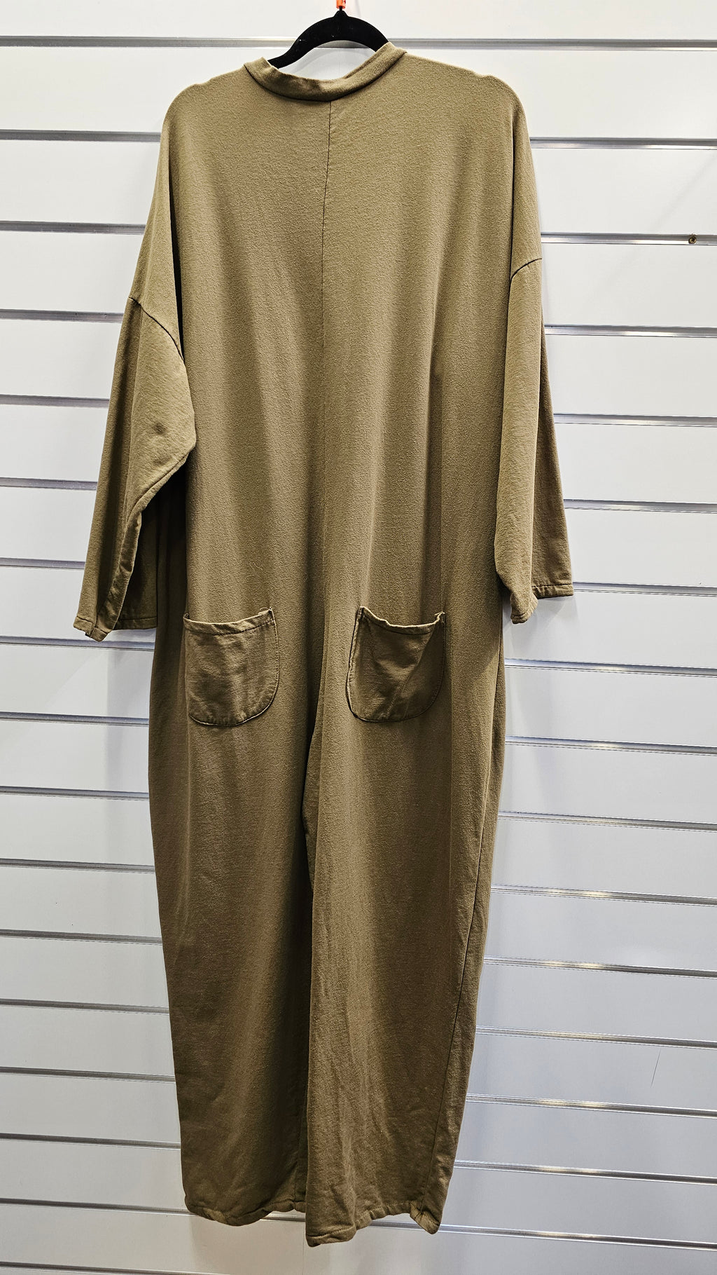 Made In Italy Khaki Playsuit - 14 image 1