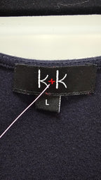 K+K Navy Sleeveless Tunic - L image 1