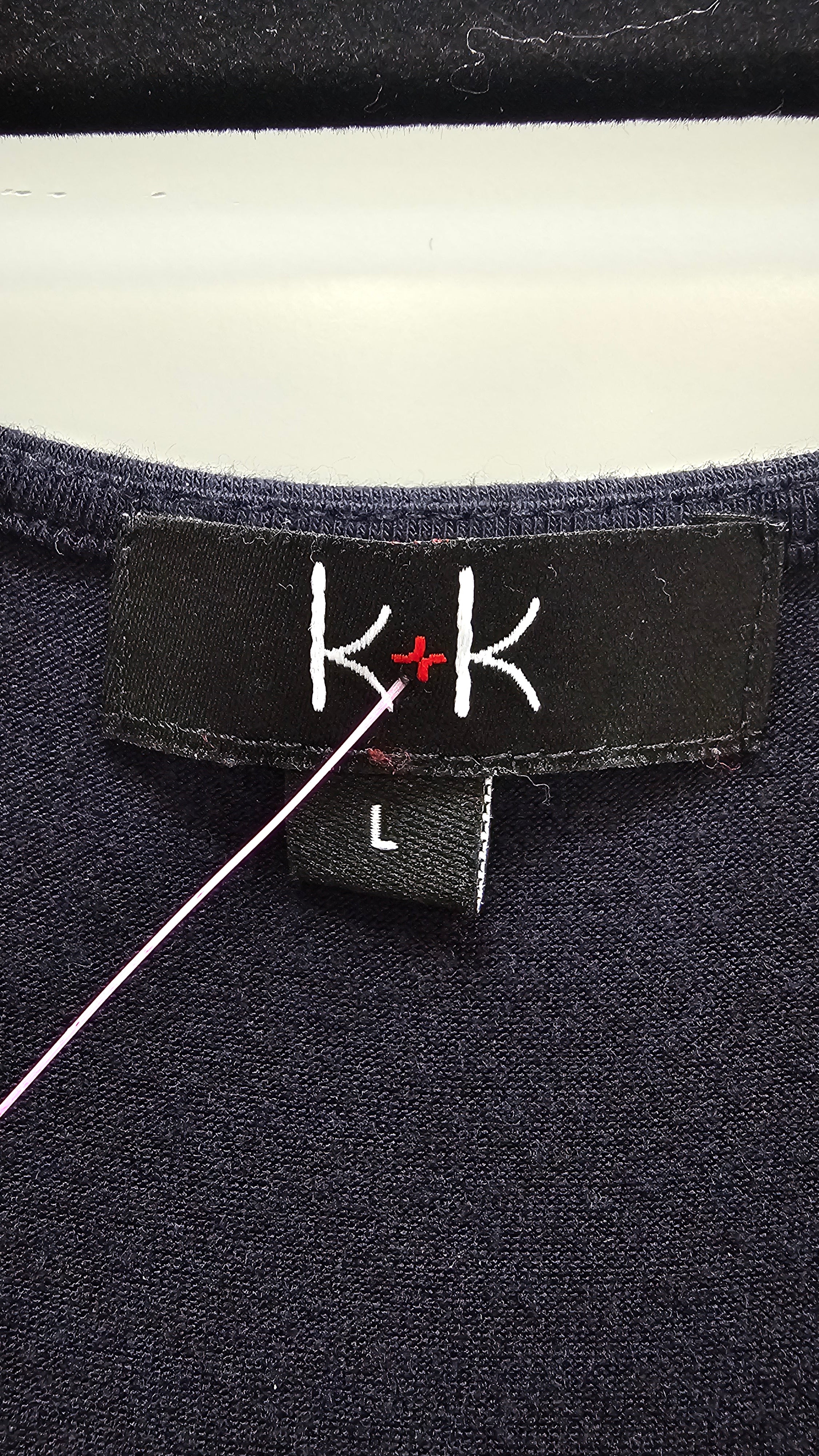 K+K Navy Sleeveless Tunic - L image 1