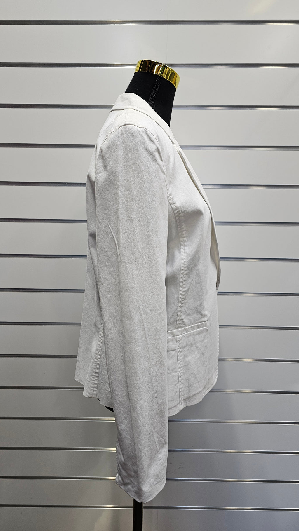 Armani Exchange White Jacket Cotton Blend - 12 image 1