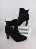 City Chic Black Suede Ankle Boots - 40 image 0
