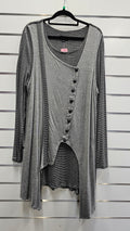 Gordon Smith Long Sleeve Grey Tunic - XL image 0