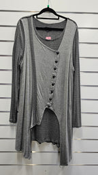 Gordon Smith Long Sleeve Grey Tunic - XL image 0