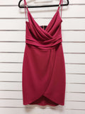 Textured Maroon Dress - 10 image 0