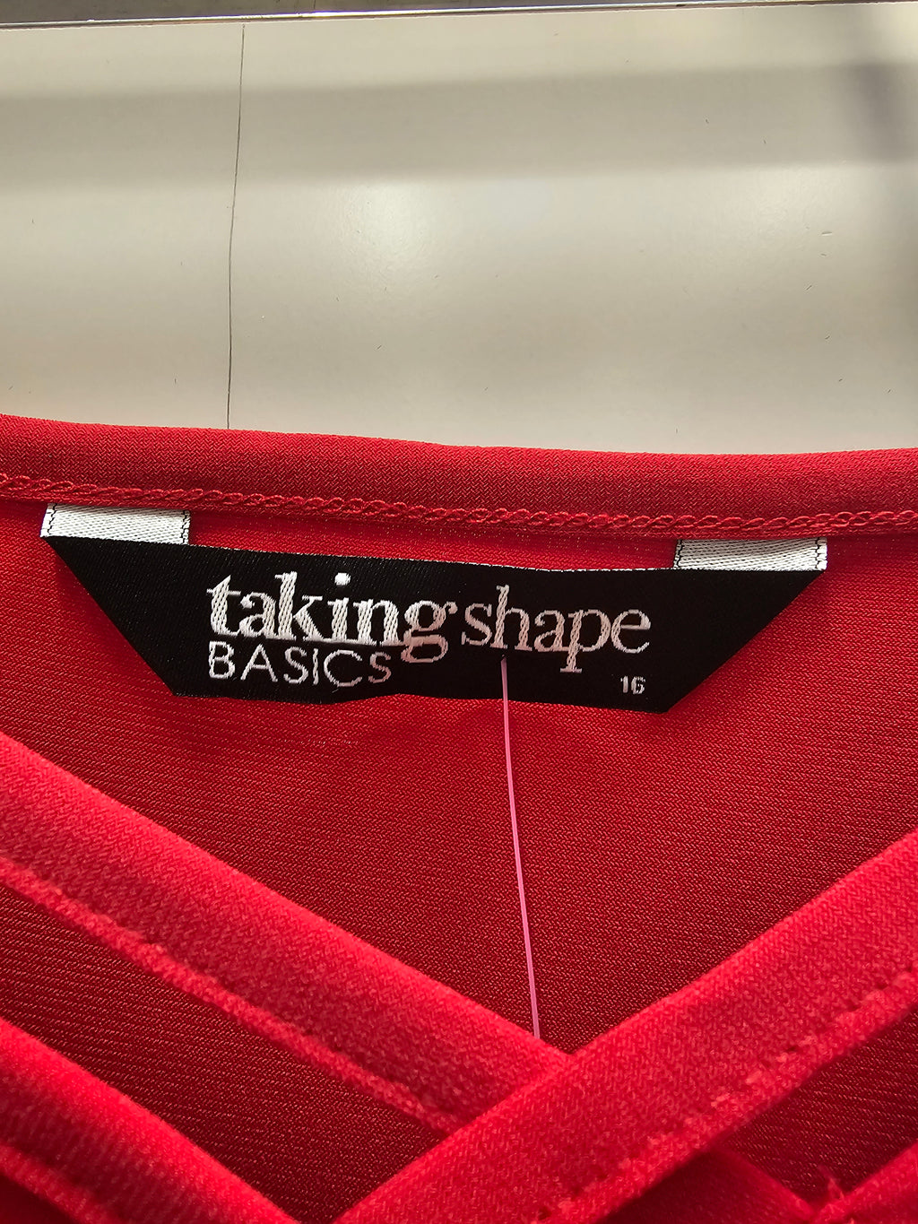 Taking Shape Red Singlet - 16 image 2