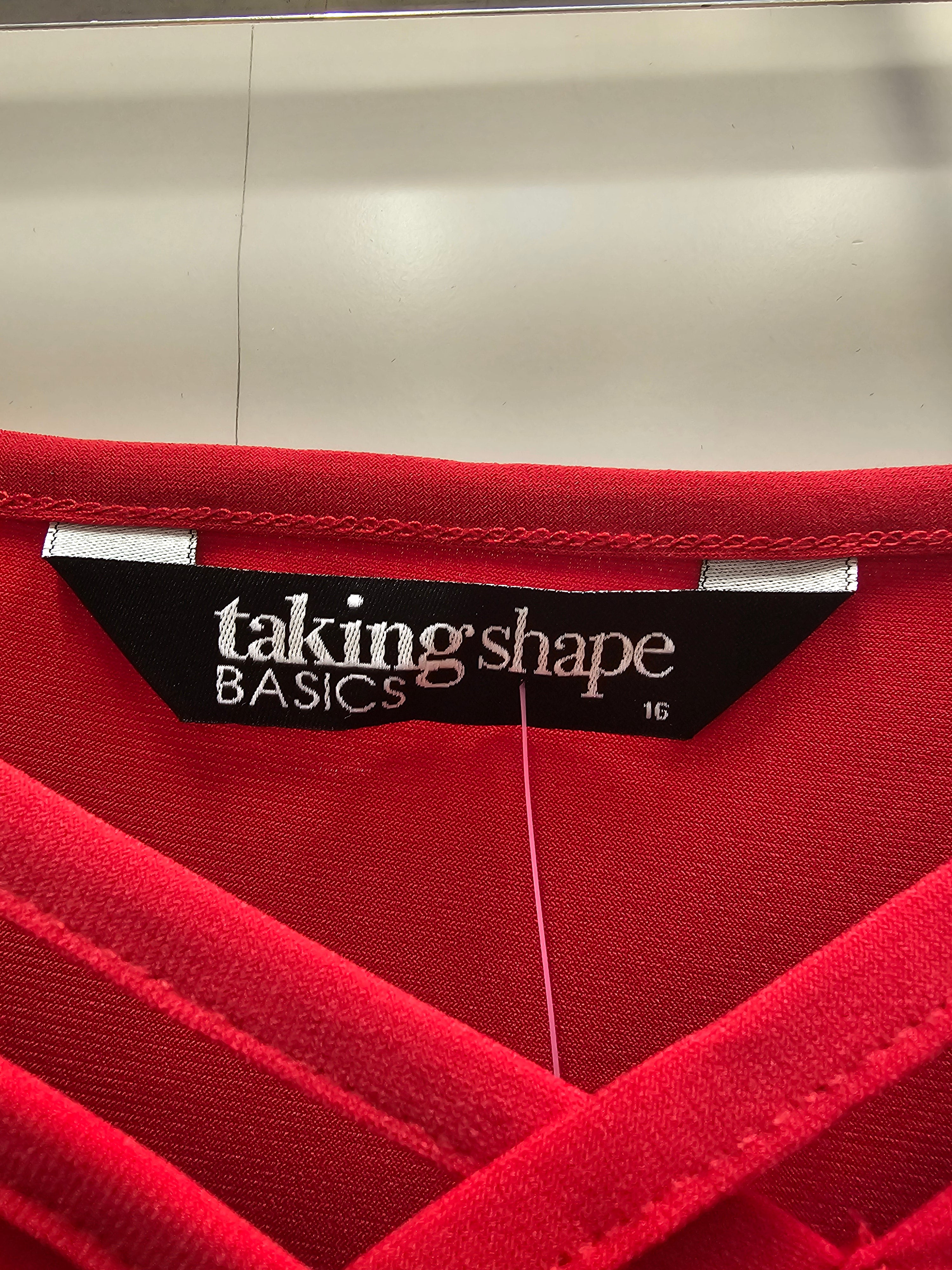 Taking Shape Red Singlet - 16 image 2