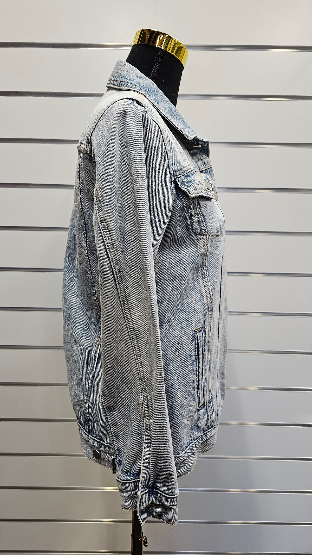 Switch Girls Denim Jacket, Cotton, And Viscose Blend - 12 image 1