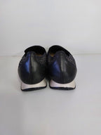 Hispanitas Black Pleather Wedged Slip On Shoe - 40 image 2