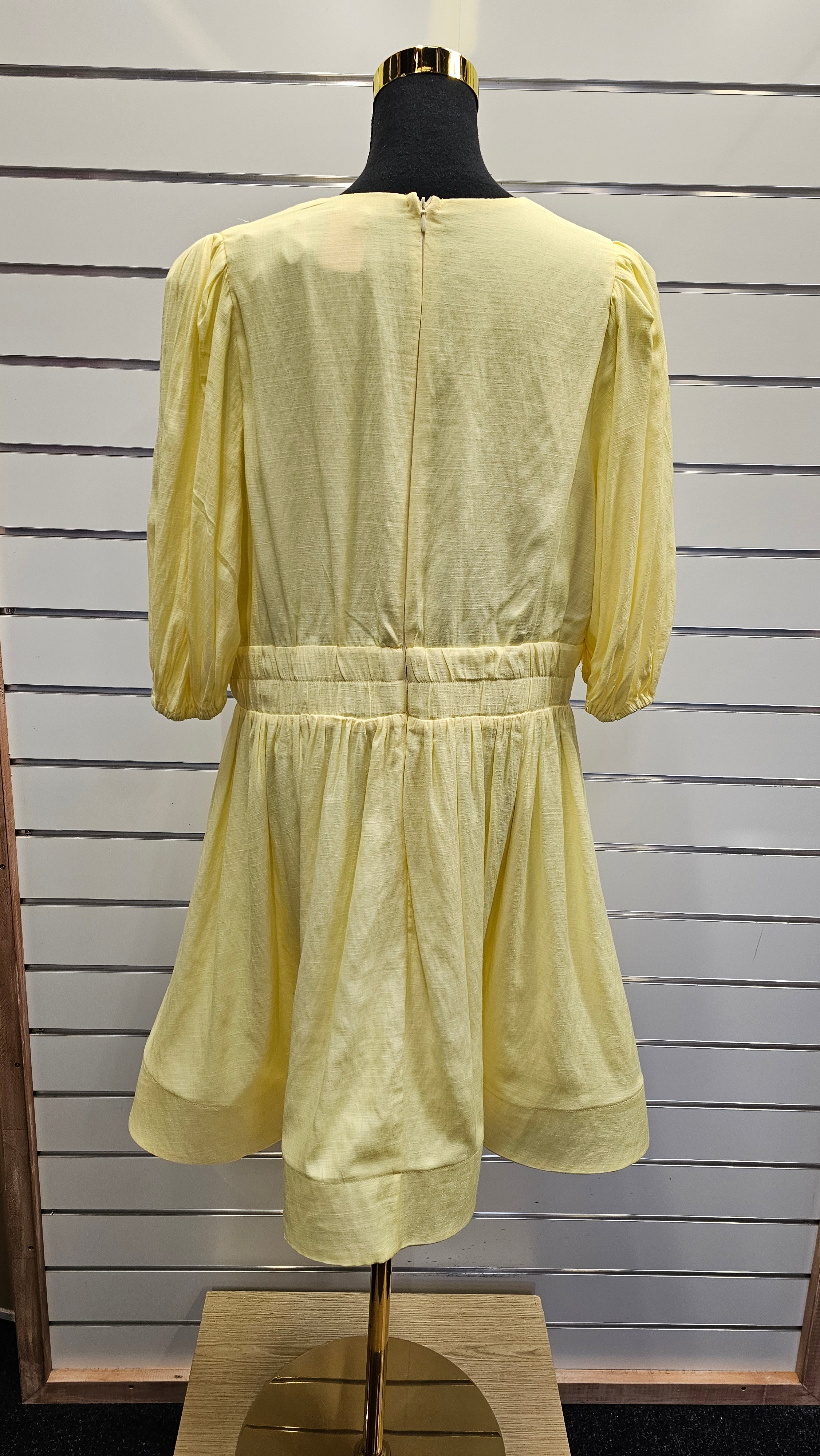 Billy J Yellow Midi Dress - 18 image 3