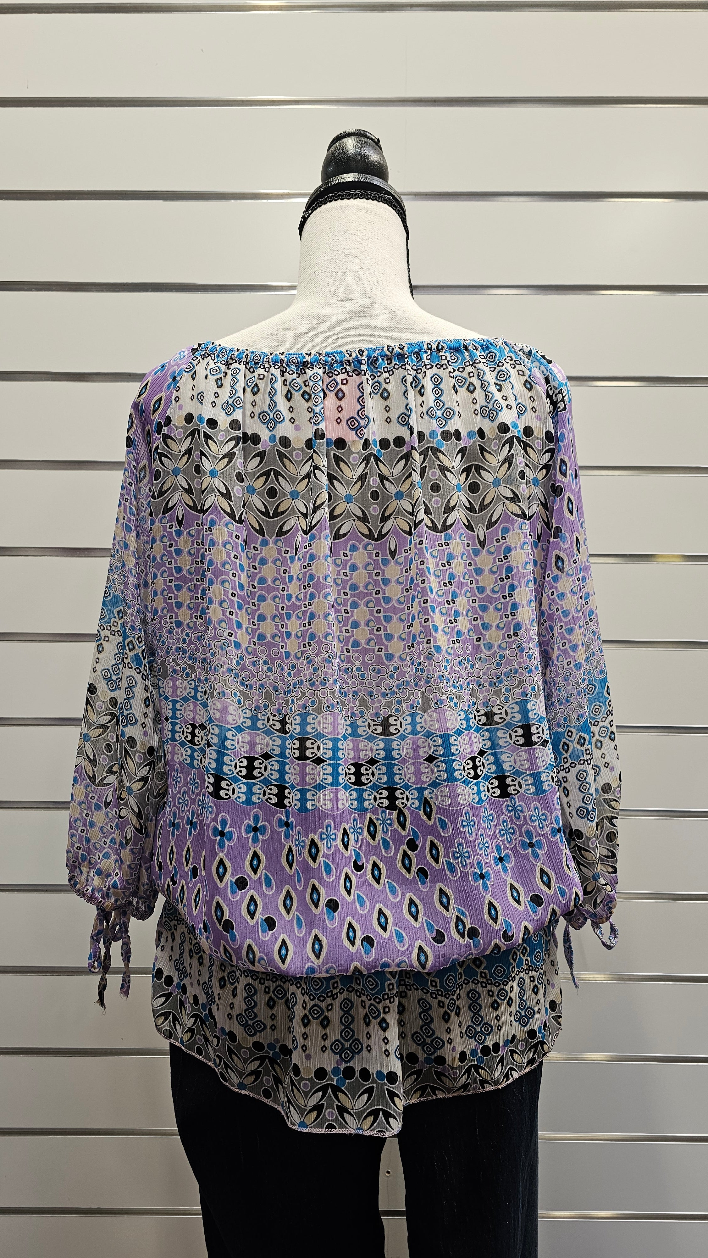 Innovative Purple Blouse - M image 3