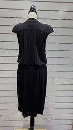 Witchery black dress 100% Viscose - size 14 image 3