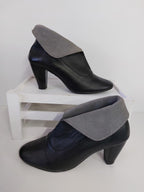 Bebe Black Pleather Ankle Boots - 7/8 image 0