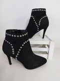 City Chic Black Suede Ankle Boots - 40 image 0