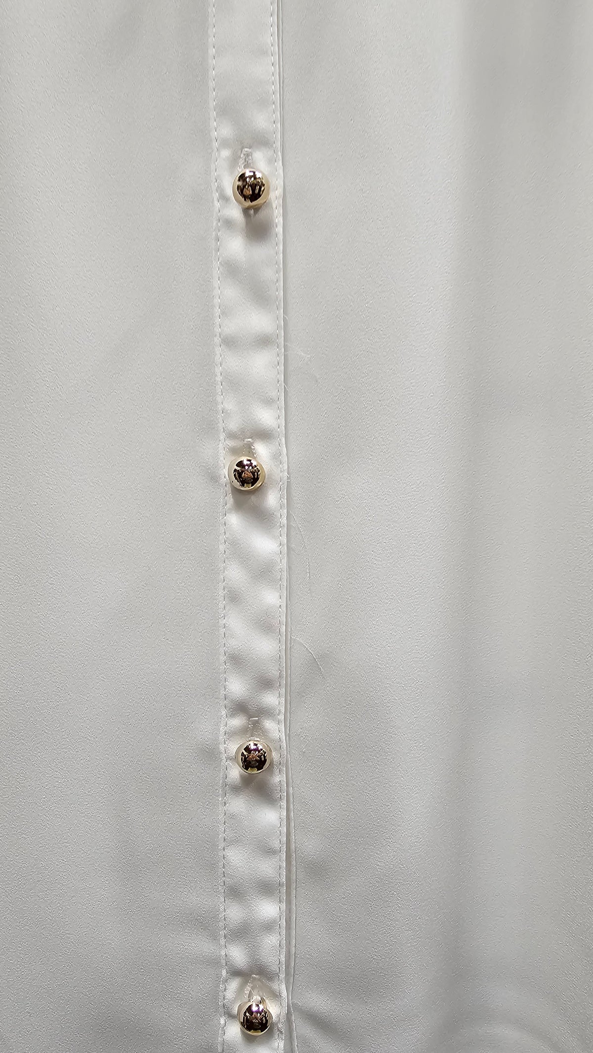 Vintage Rose white long sleeve blouse - size 16 image 2