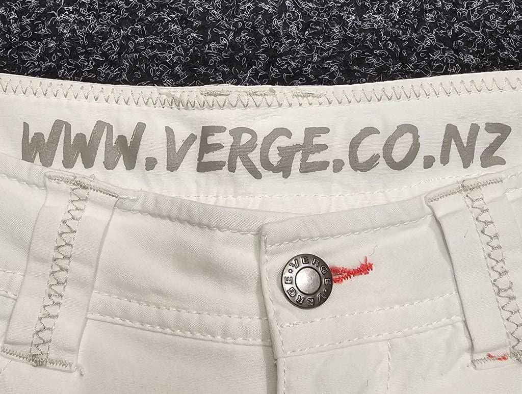 Verge White 3/4 Pants 97% Cotton - 14 image 3