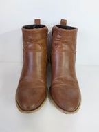 Loscabos Brown Leather Ankle Boots - 40 image 1