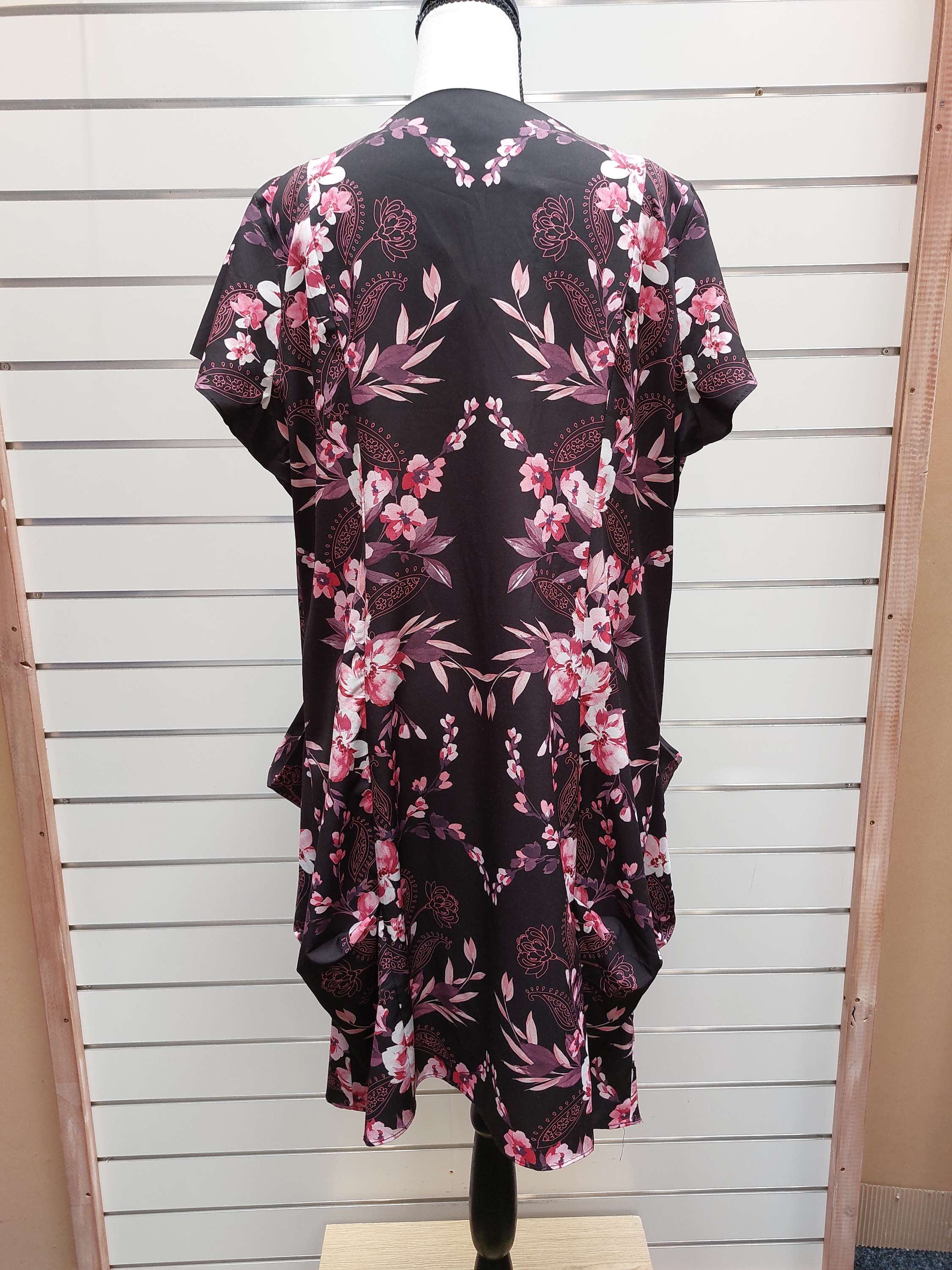 City Chic Black Floral Dress - 18 image 1