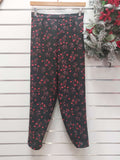 Millers Black & Red Floral Pants - 20 image 0