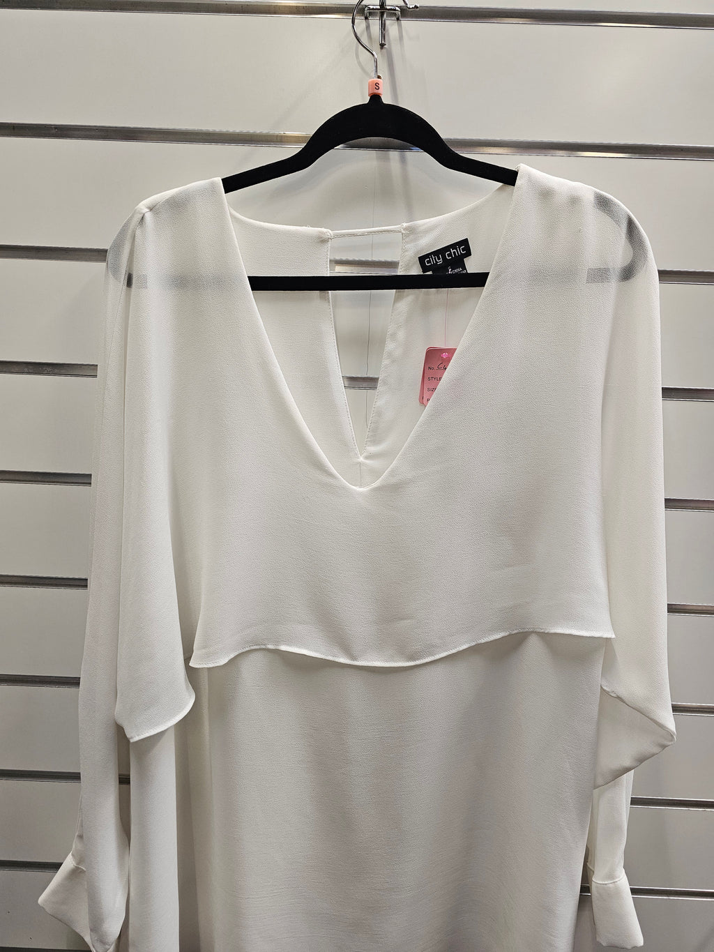 City Chic White Blouse - S image 2
