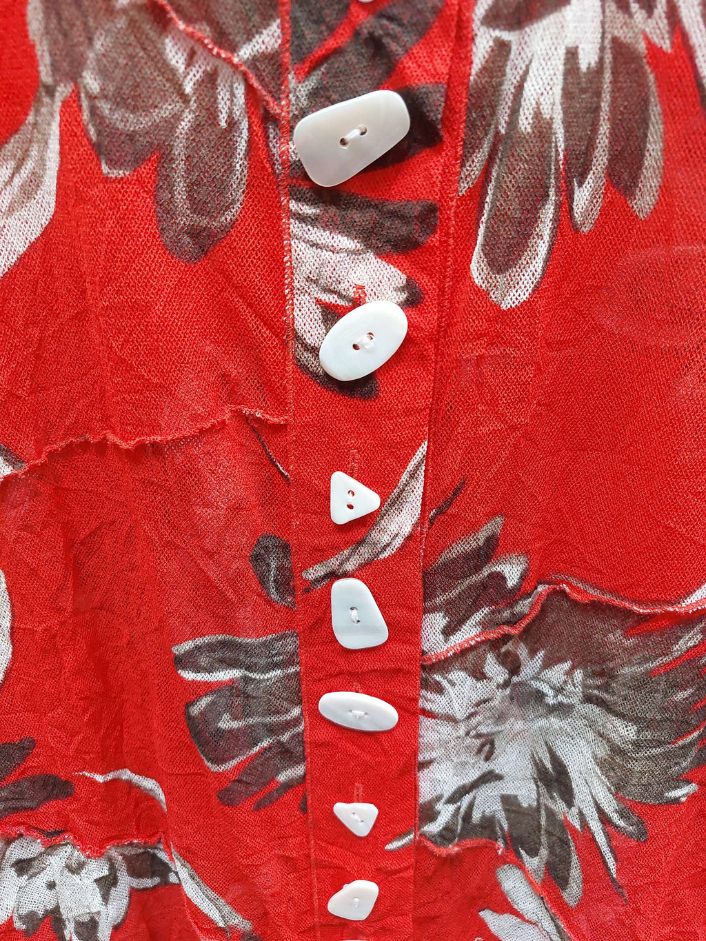 Elements Red Blouse - M image 1